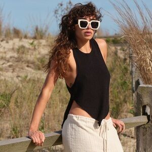 Free People Over The Moon Sweater Tank Top